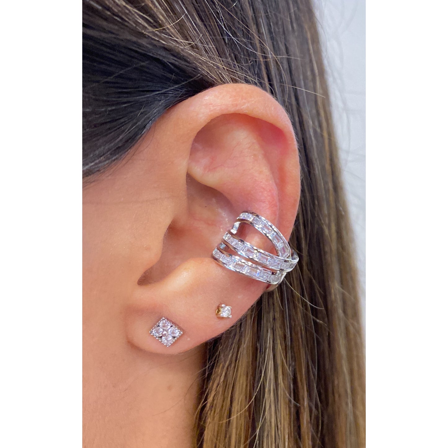 Earcuff PERY Plateado