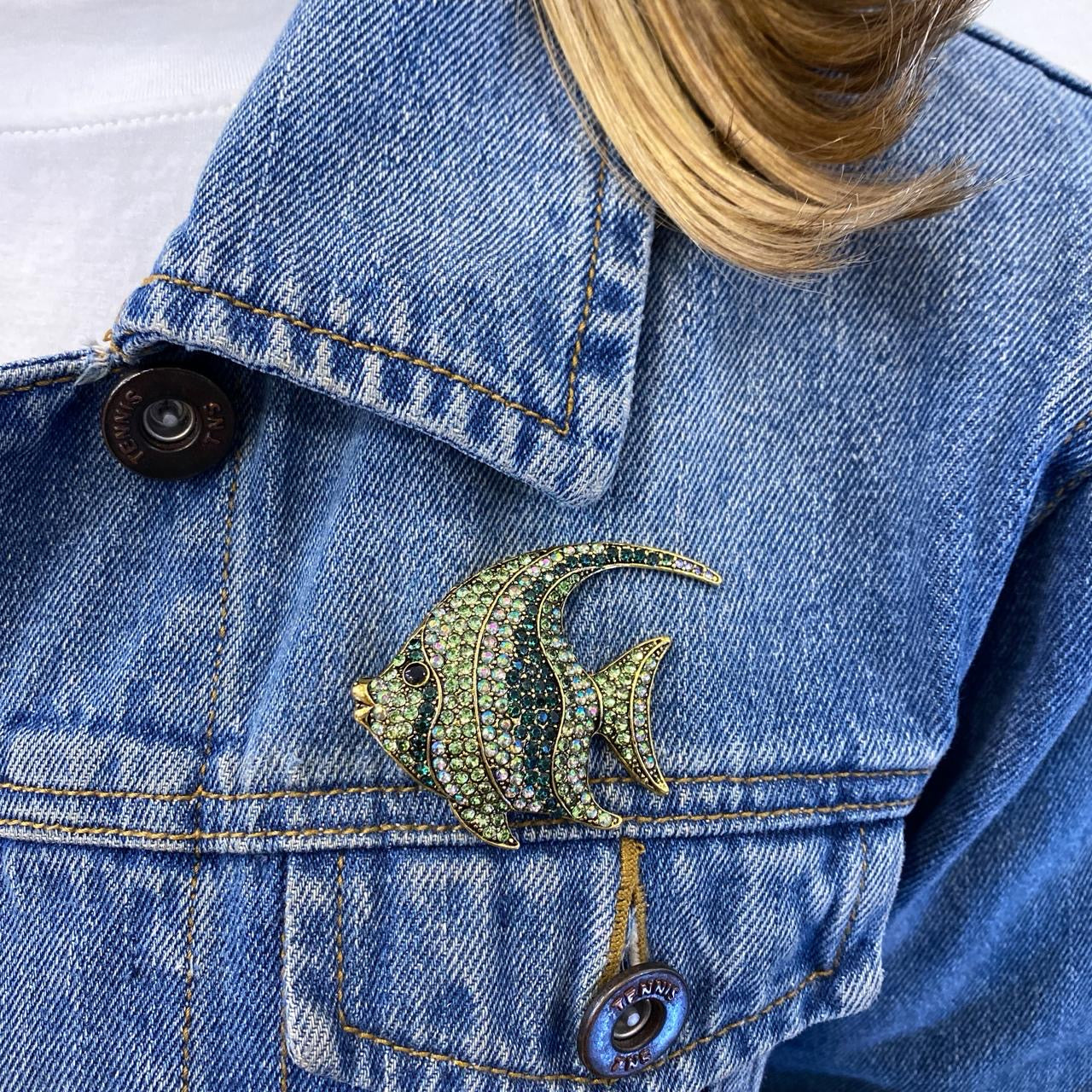 Prendedor PEVU Verde