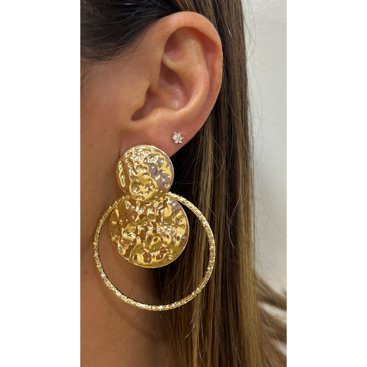 Aretes YUXY Dorados