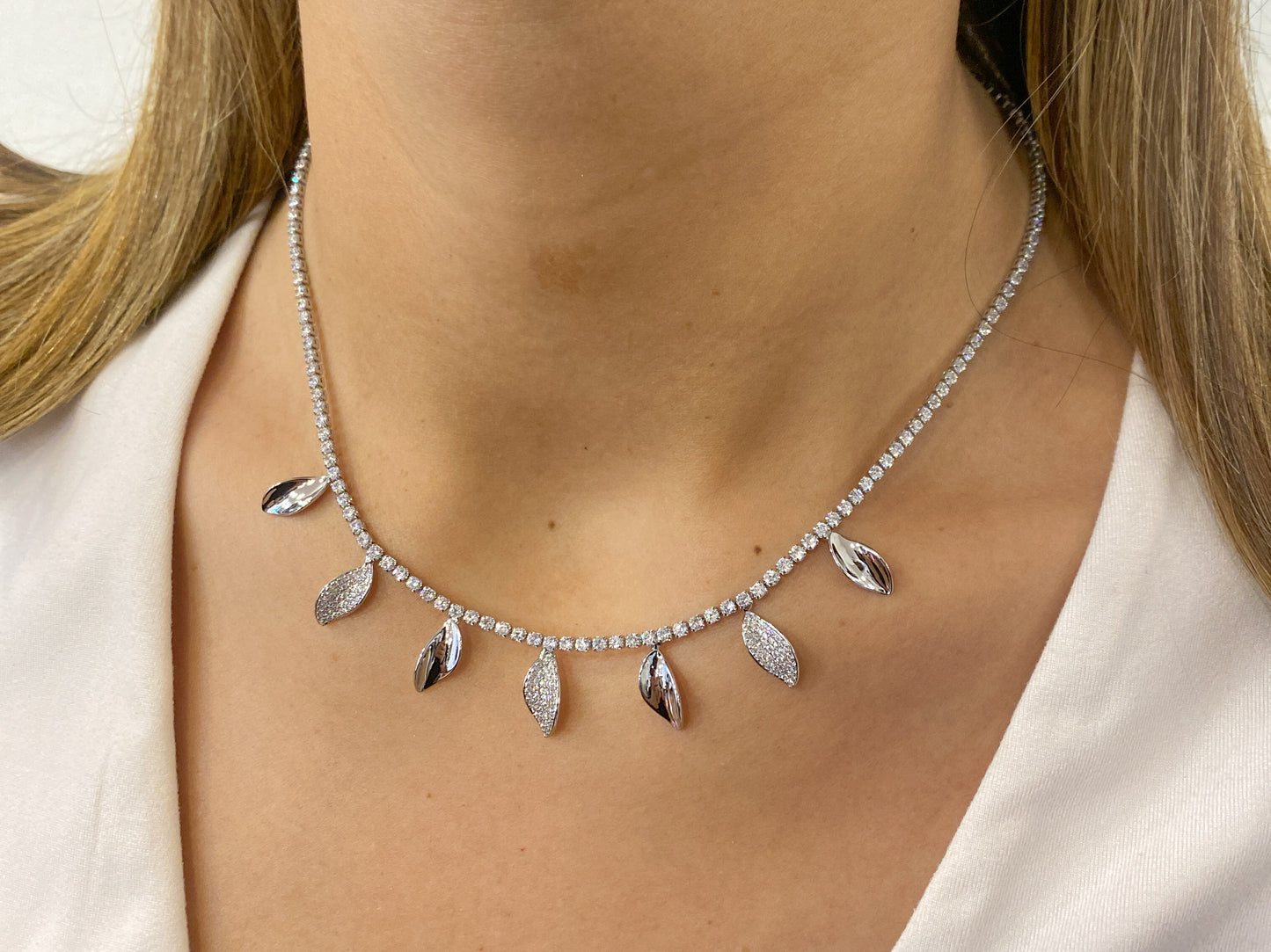 Collar KAMO Plateado
