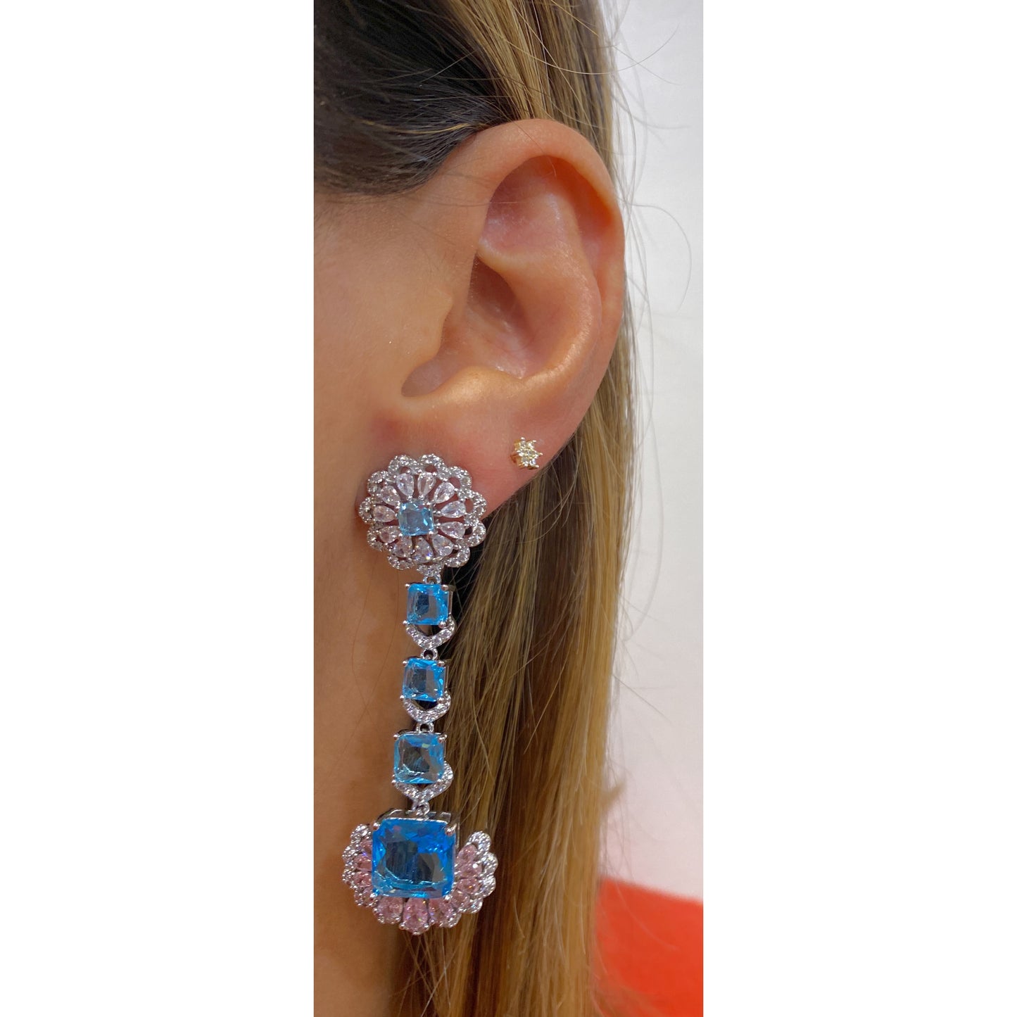 Aretes ZUGON Azul