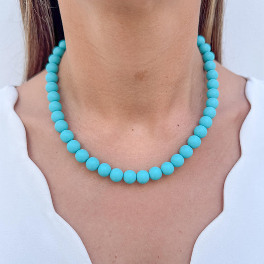 Collar VINUP Aguamarina