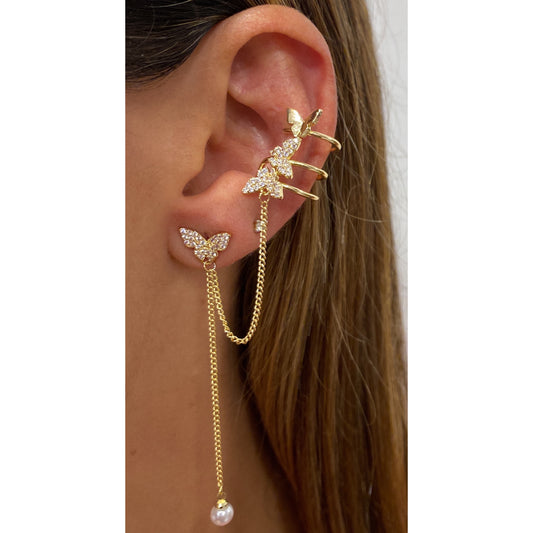 Earcuff FERO Dorado 🦋