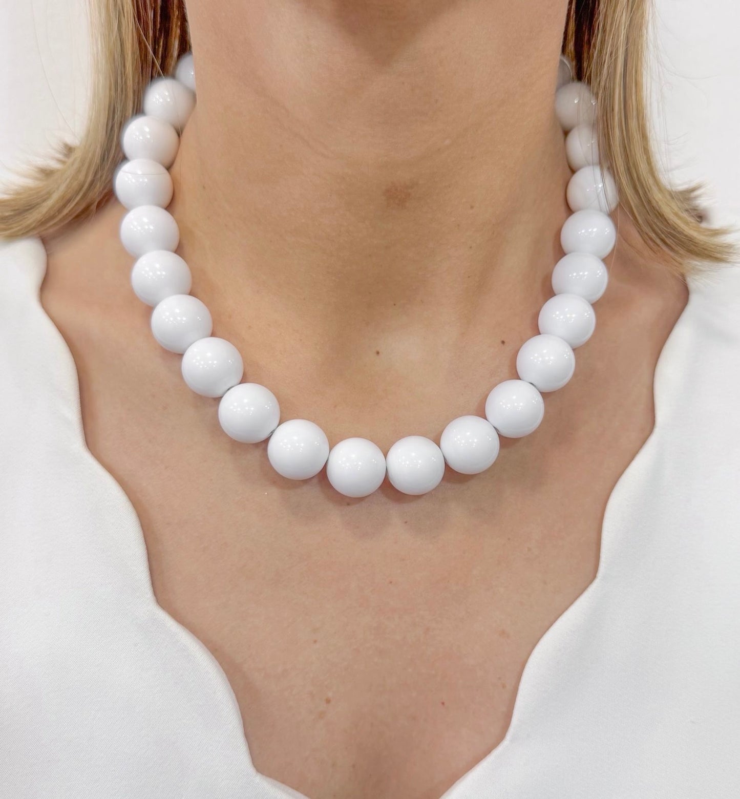 Collar OMIR Blanco