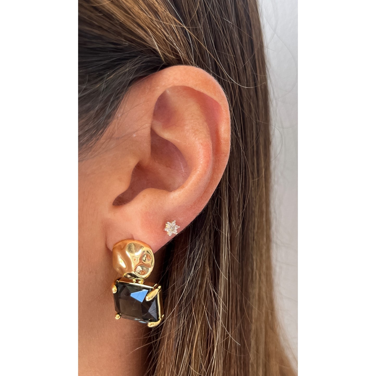 Aretes COZI Negro