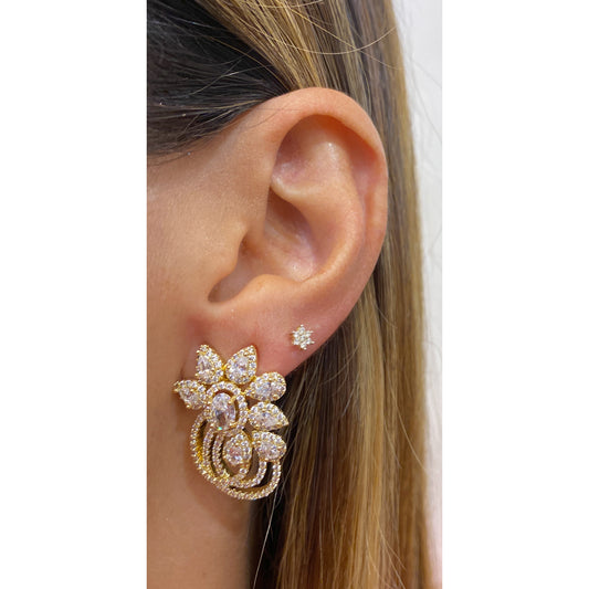 Aretes ONEFA Dorado