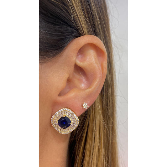 Aretes NAFUR Azul