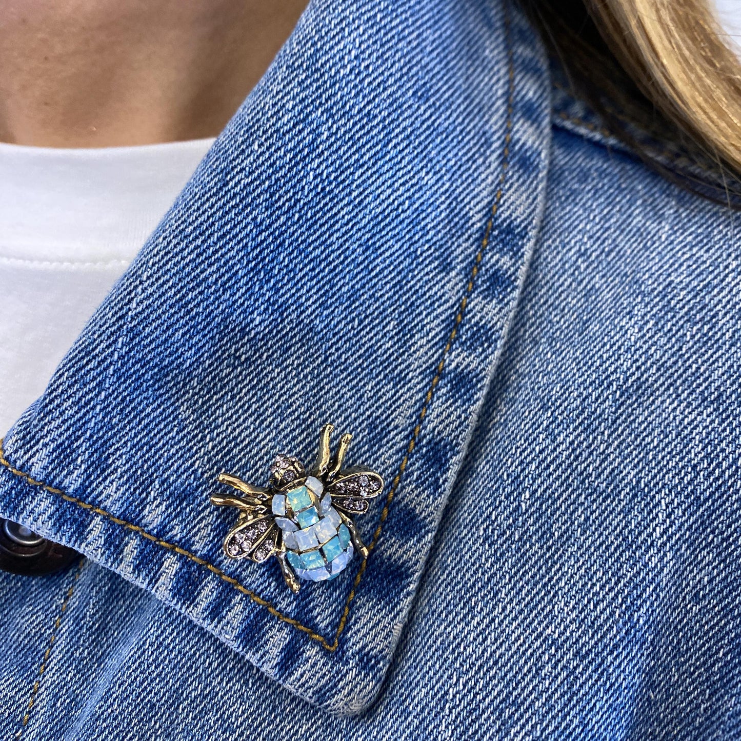 Prendedor LAVY Verde