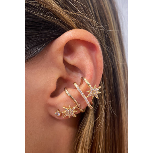 Earcuff JIROL Dorado