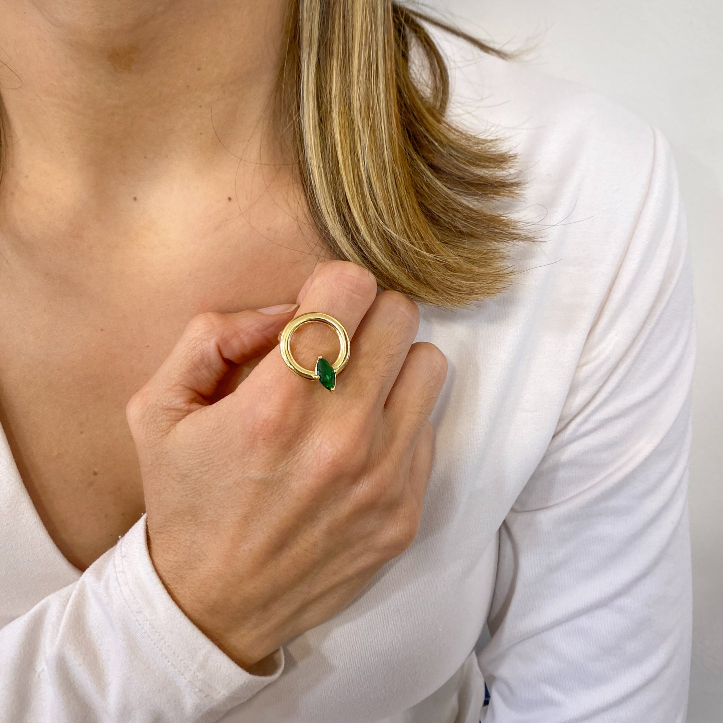 Anillo VIJIZA Ajustable (Talla 6.1/2 - 7.1/2)