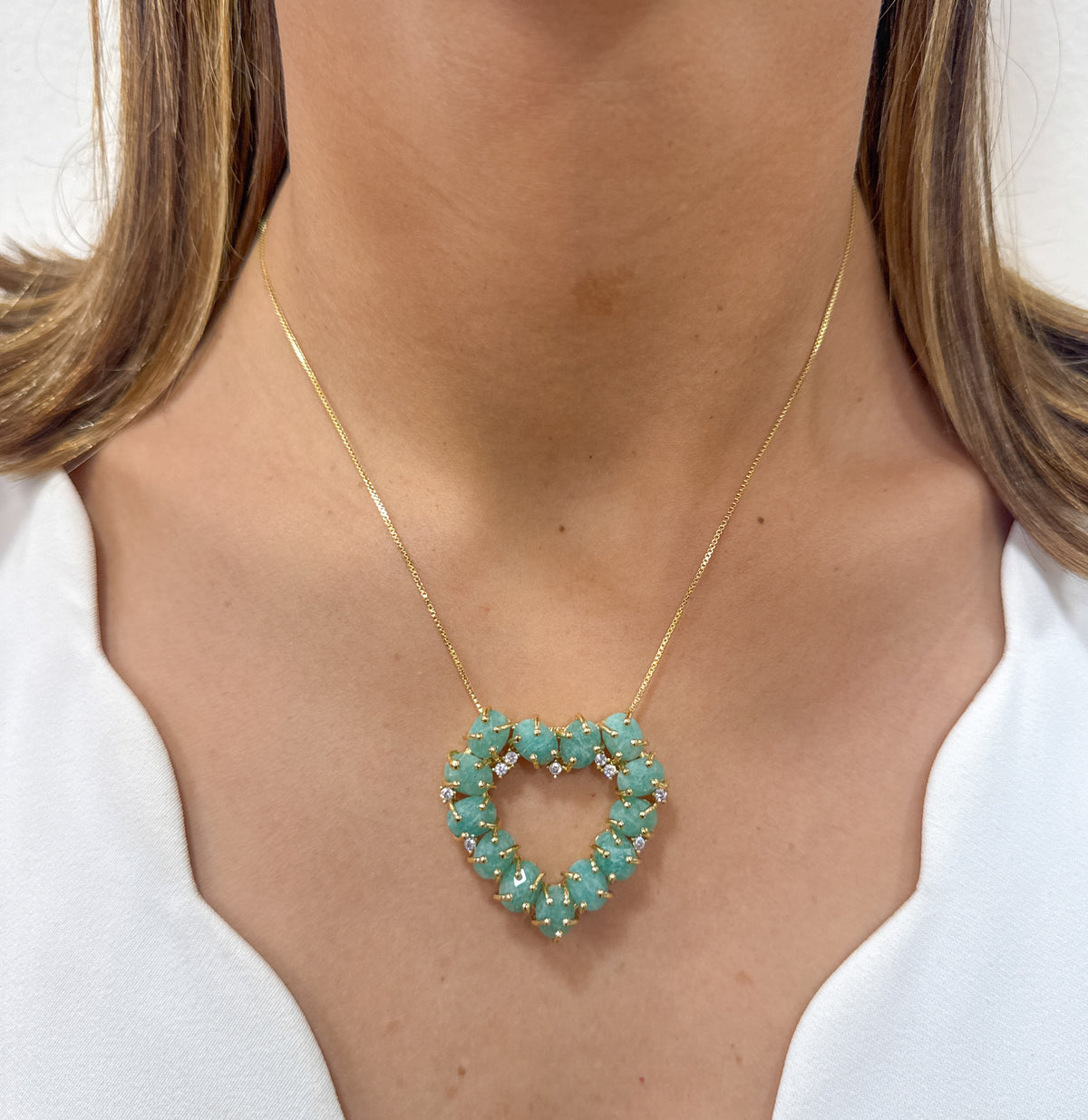 Collar PIKIT Aguamarina