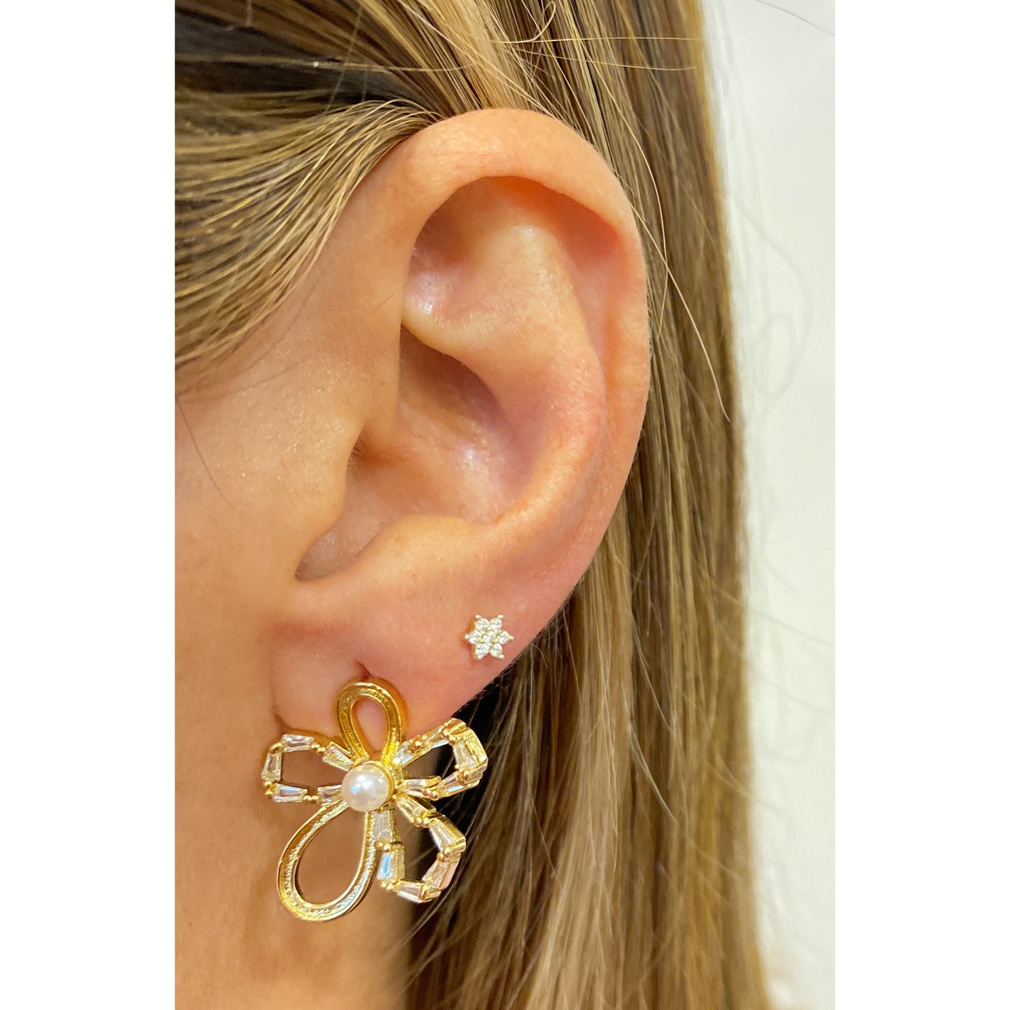 Aretes CALUM Clear