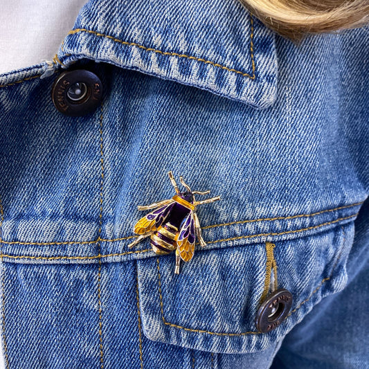 Prendedor BEJI Morado