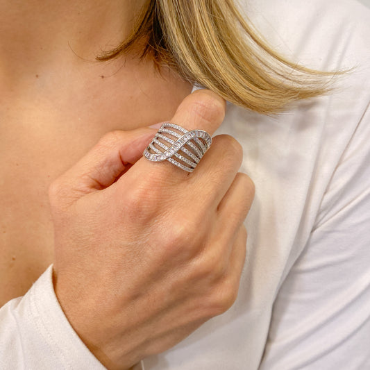 Anillo AXUT Plateado (Talla 7)