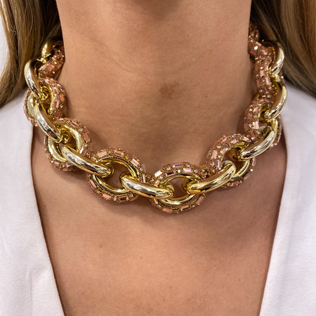 Collar DOVONA Rosado / Rose Gold