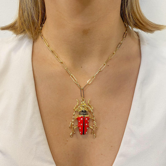 Collar SUMP Rojo 🐞