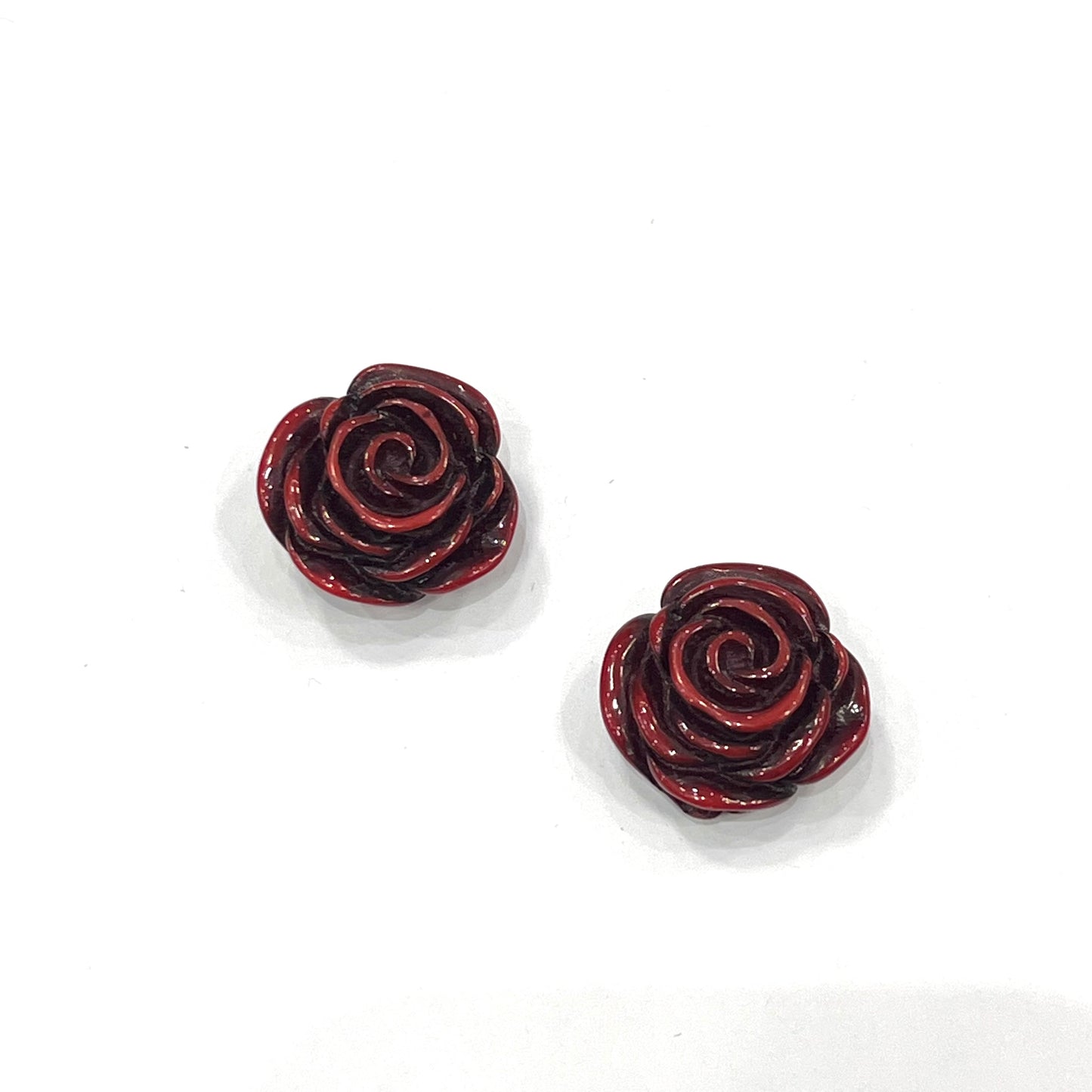 Rosa Acrílico Rojo 2,5cm