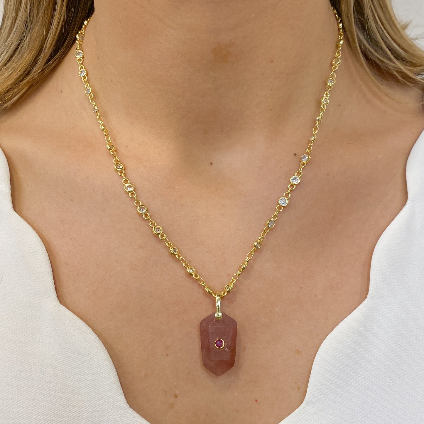 Collar CAJIR (Agata)