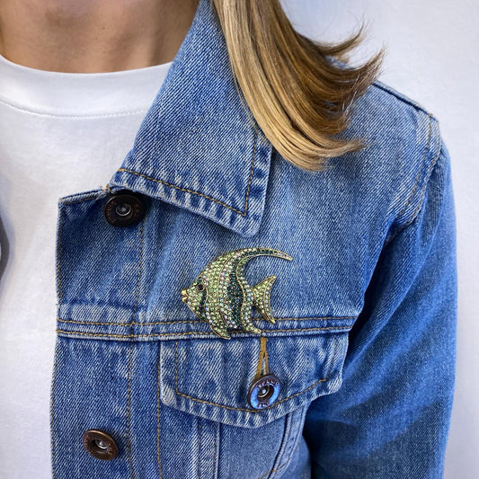 Prendedor PEVU Verde