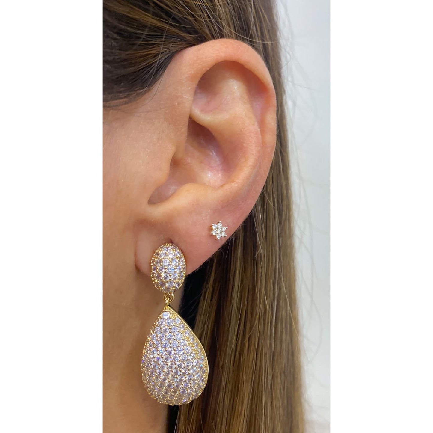 Aretes NAWE Dorados