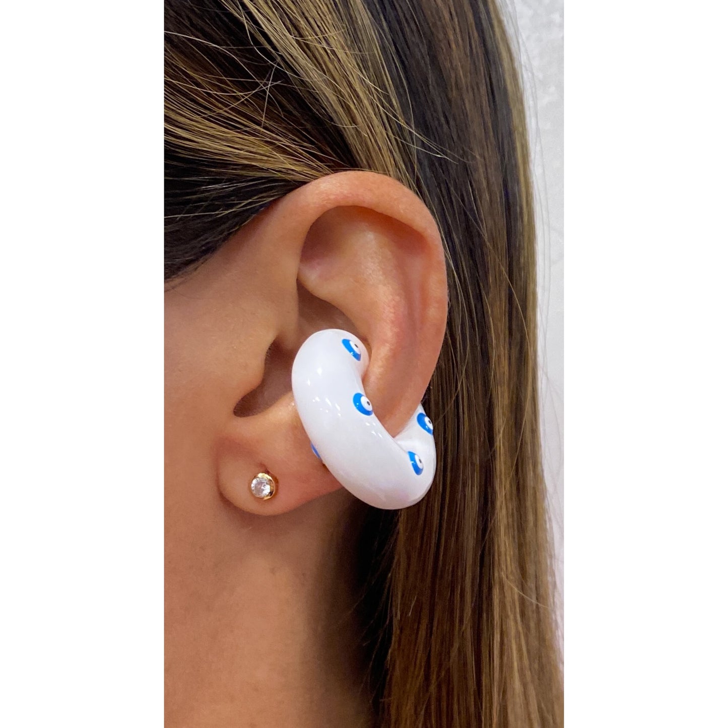 Earcuff KOR Blanco 🧿