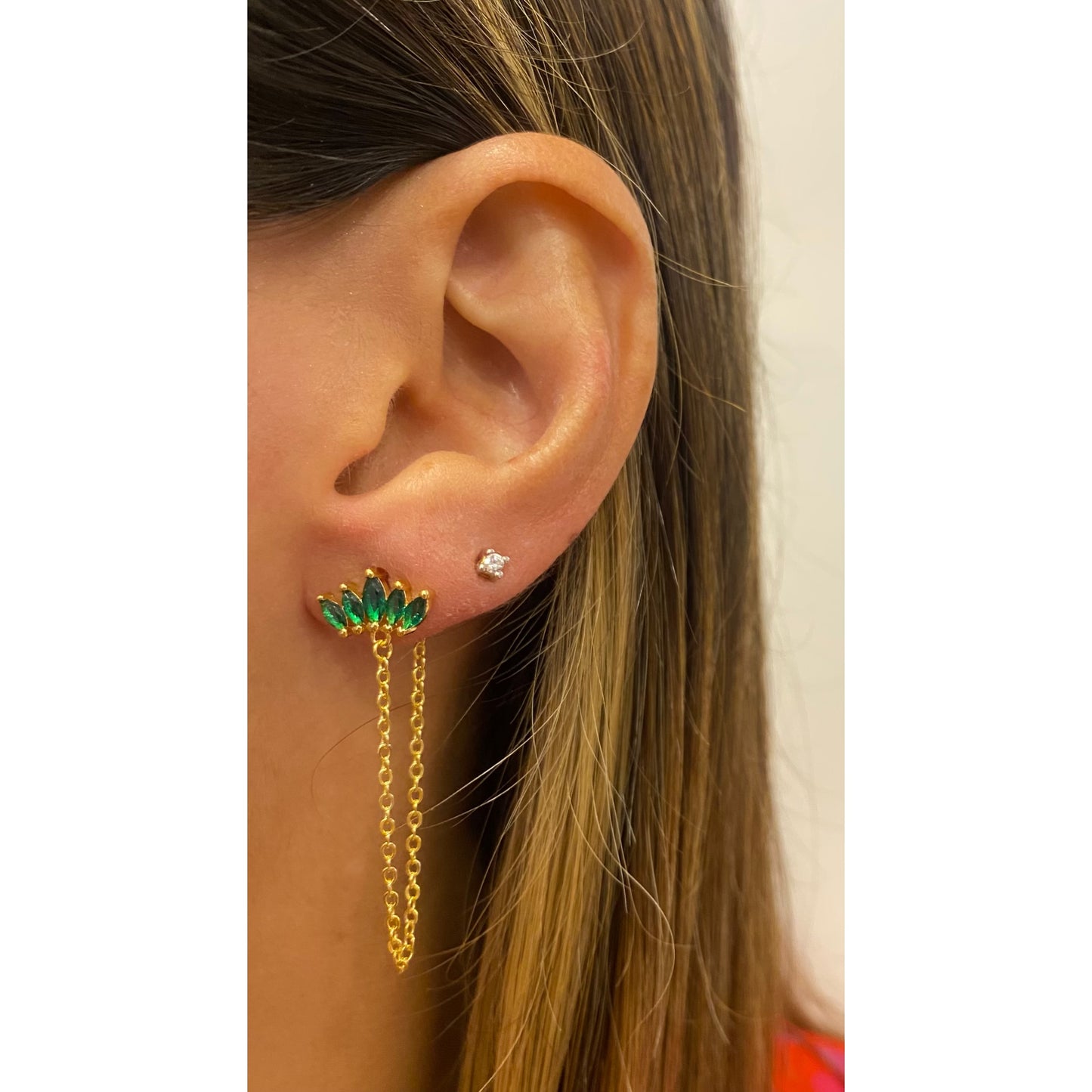 Aretes TEK Verde