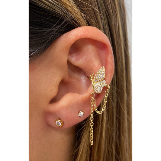 Earcuff HARZO Dorado