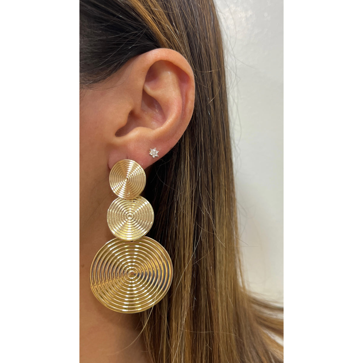 Aretes RUTON Dorados