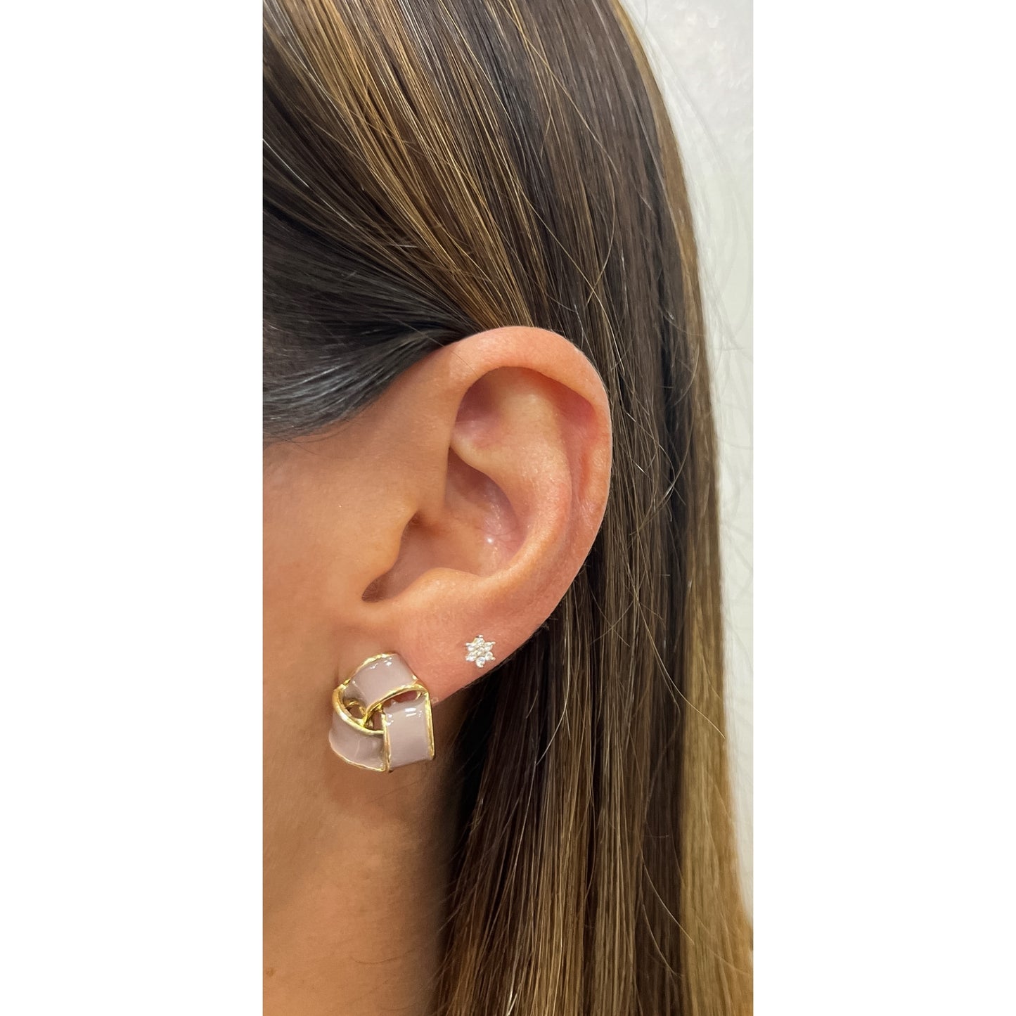 Aretes SULIN Gris