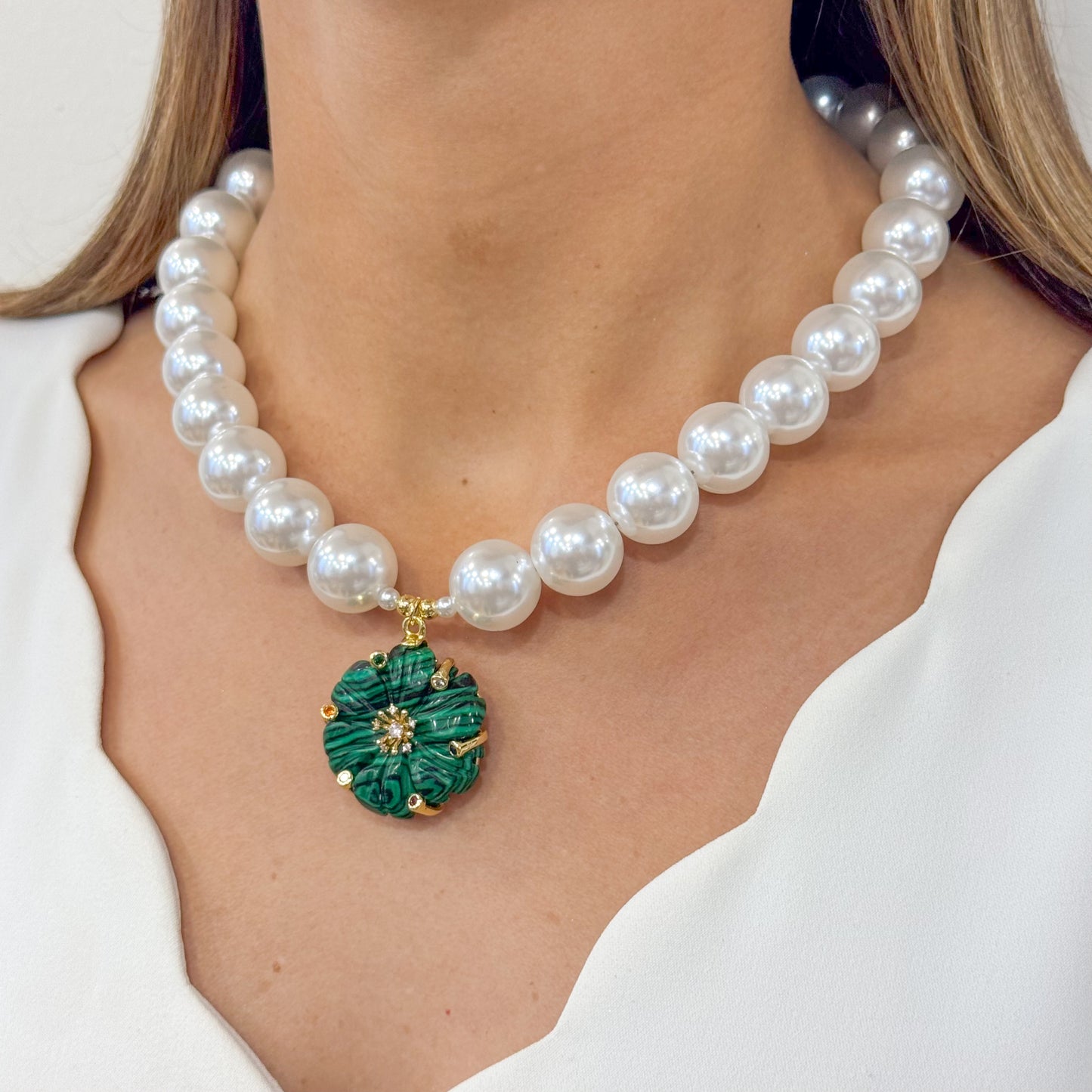 Collar UNKI Color Malaquita