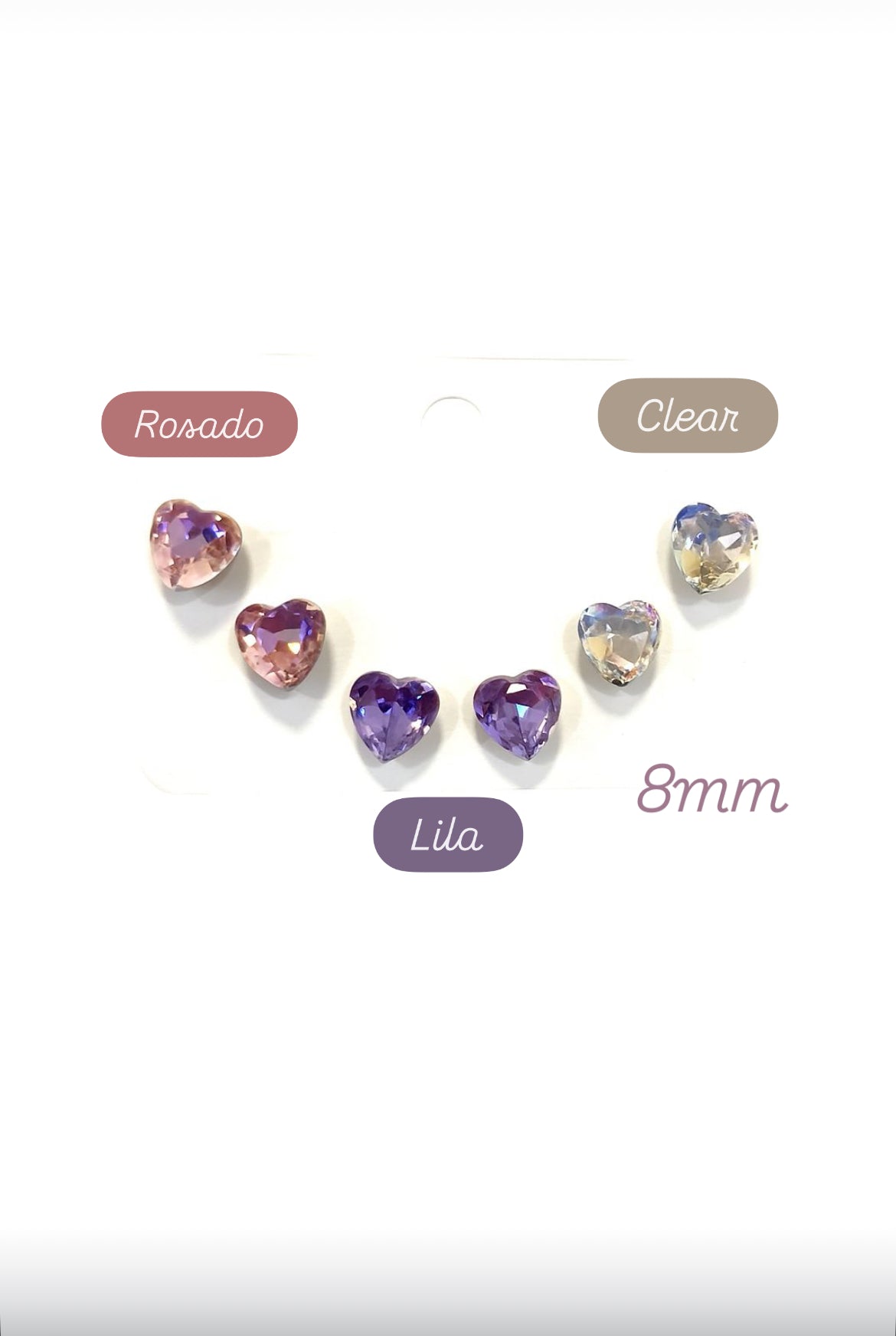 Set Aretes TRAWY Lila-Rosado