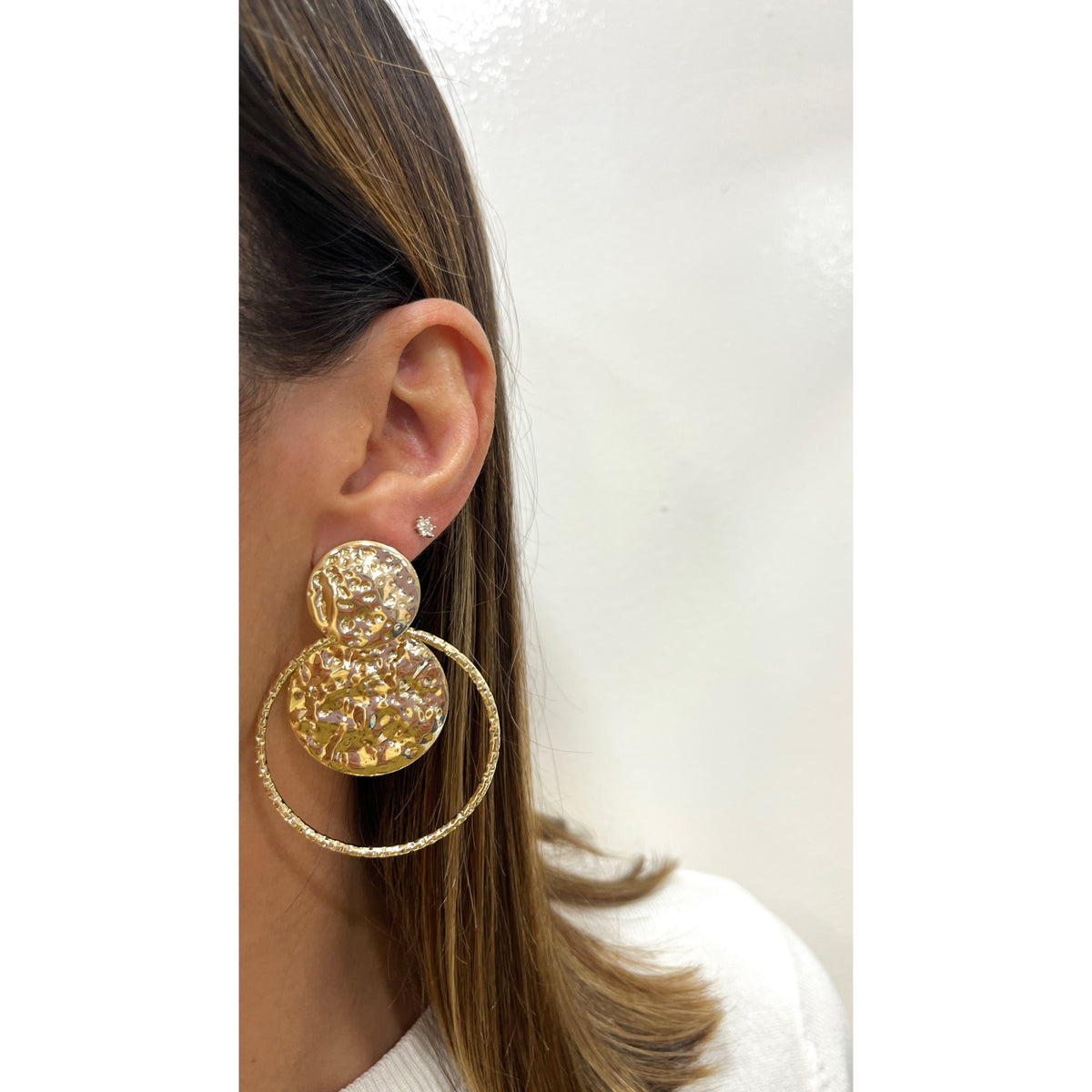 Aretes YUXY Dorados