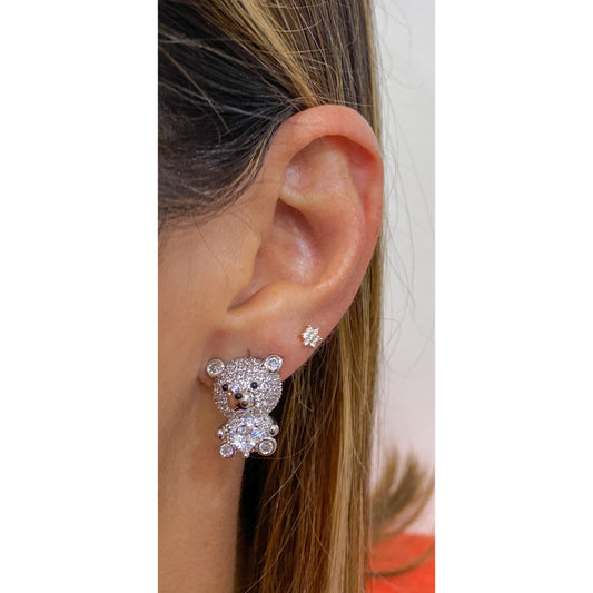 Aretes OGIN Plateado
