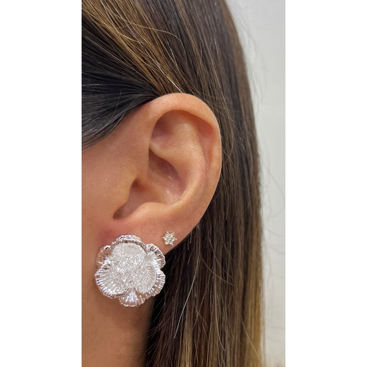Aretes ZUNU Plateado