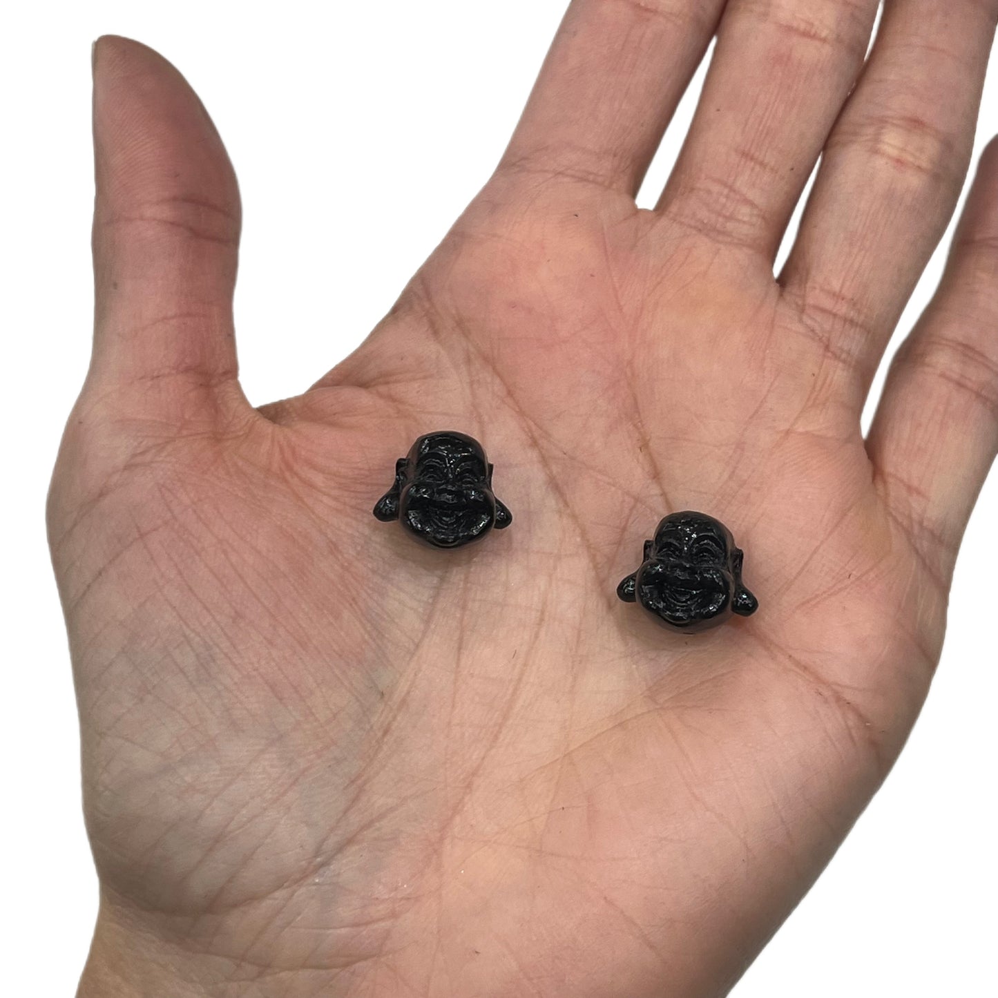 Buda Pequeño Acrílico Negro