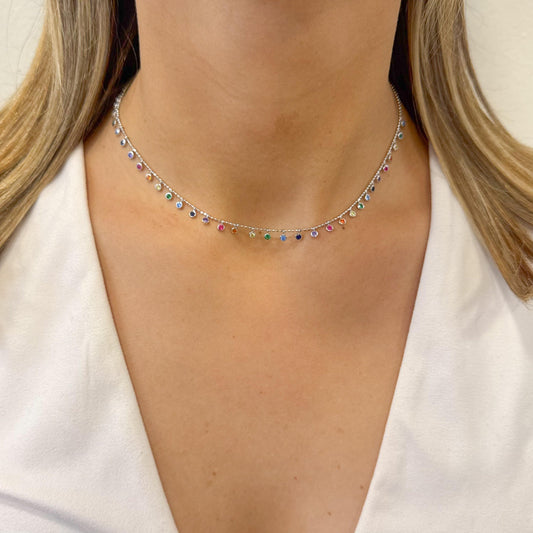Collar XEDY Plateado