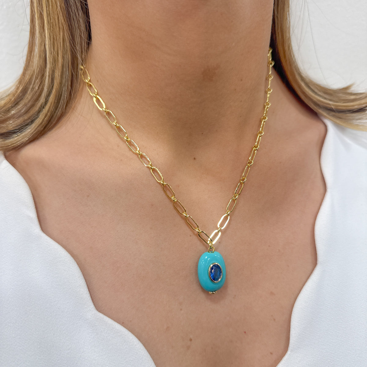 Collar UVOL Turquesa