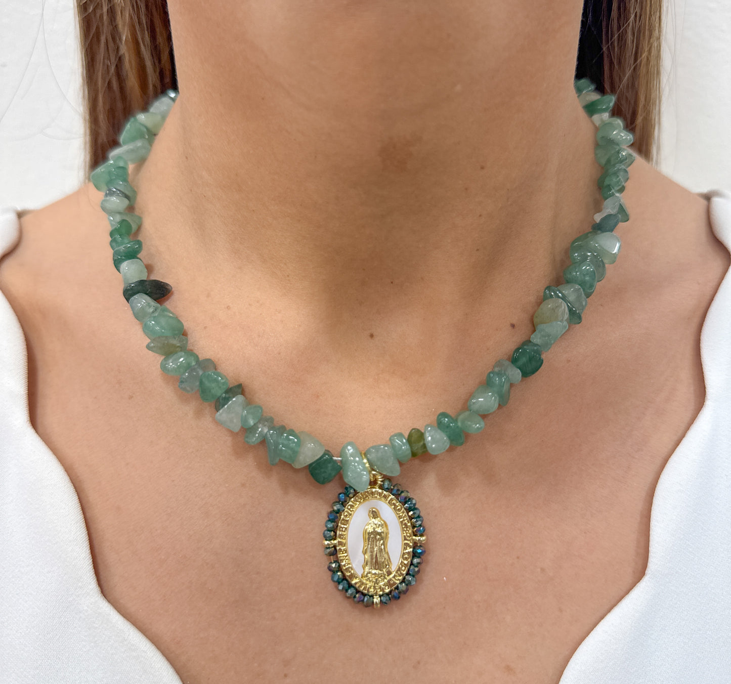 Collar RUNK Verde Jade