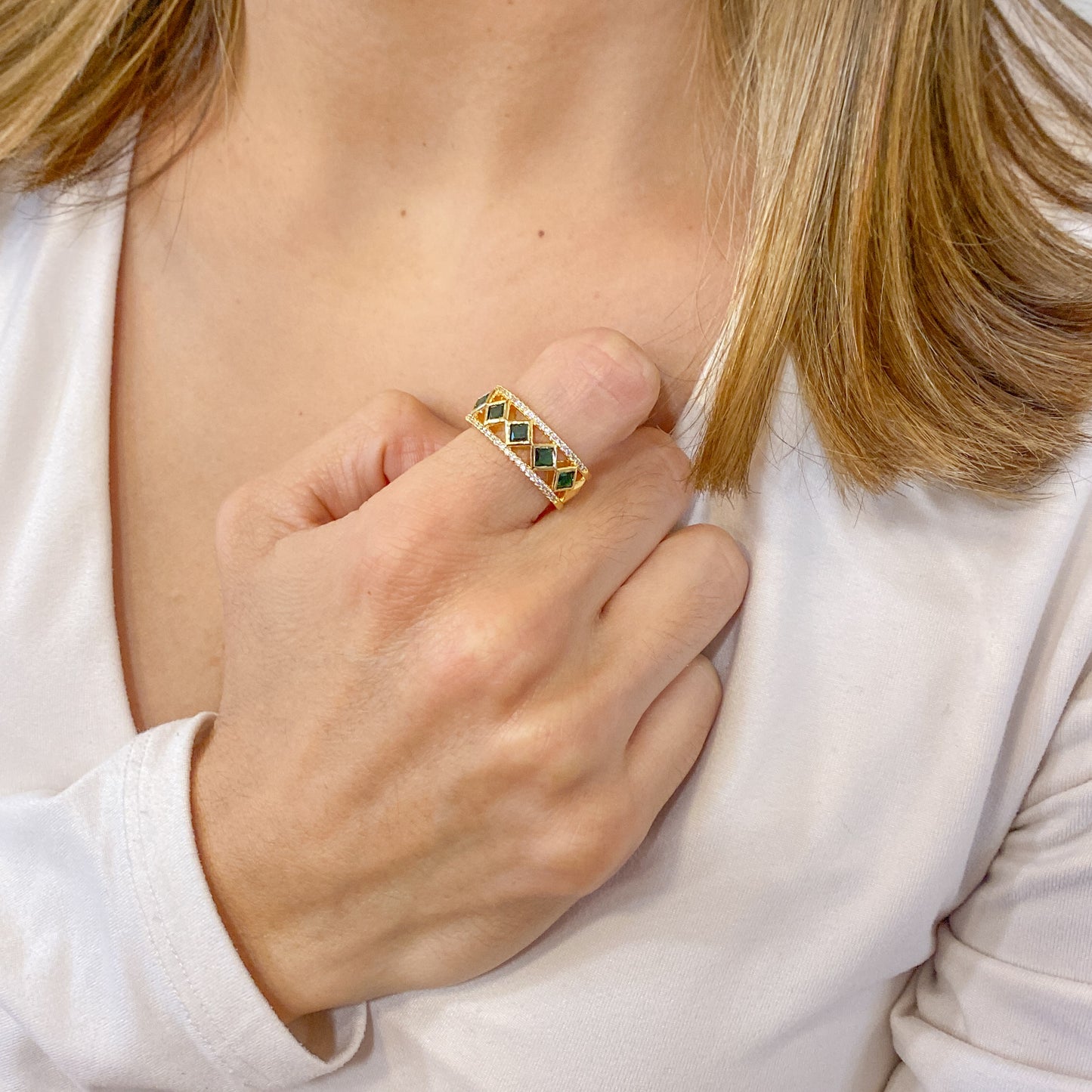 Anillo EMKOA Ajustable (Talla 6-7)