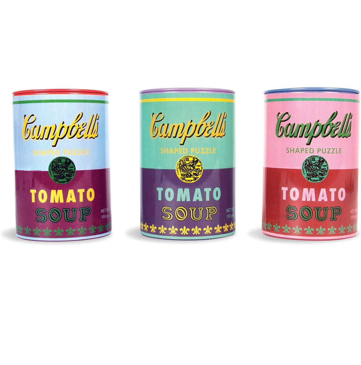 Set de 3 Rompecabezas Andy Warhol 🌈❤️