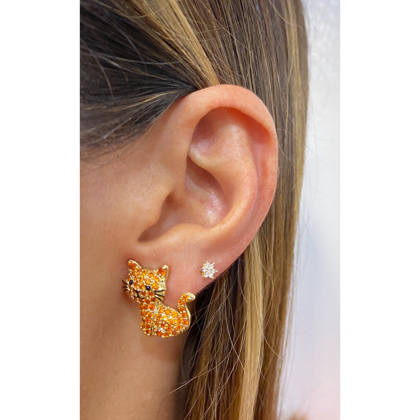 Aretes RAMU Naranja