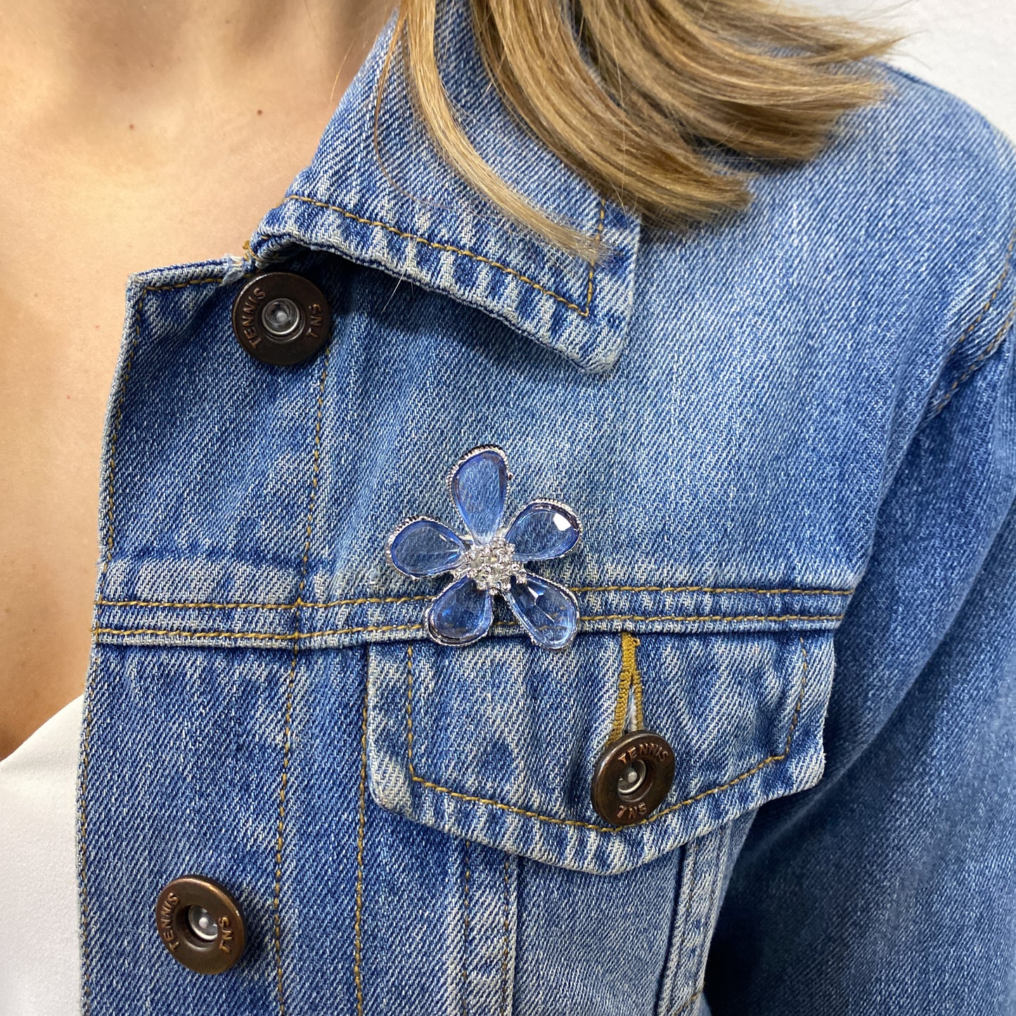 Prendedor ORNI Azul