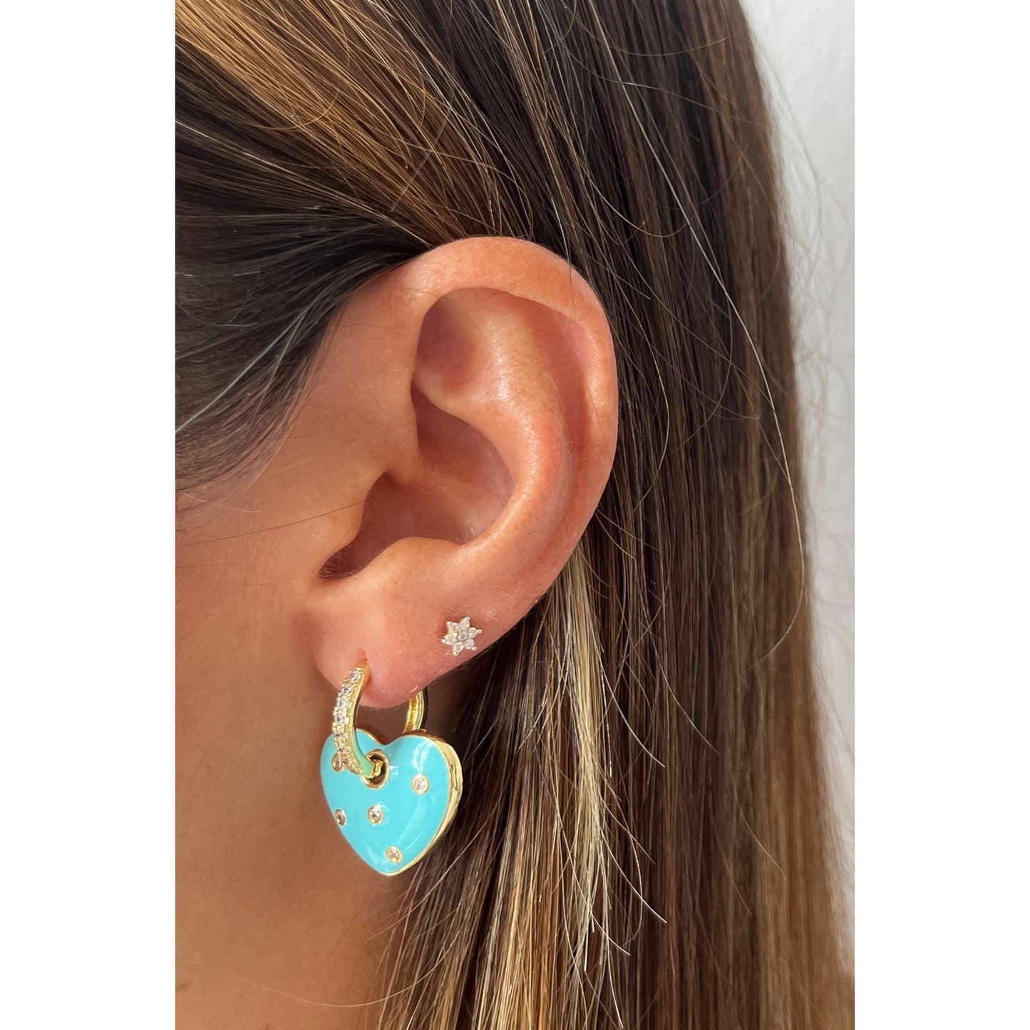 Aretes KAPZO Turquesa