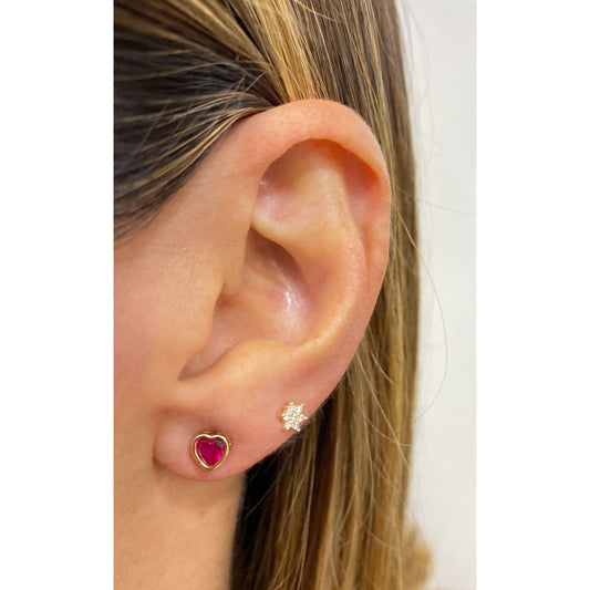 Aretes LIZE Fucsia