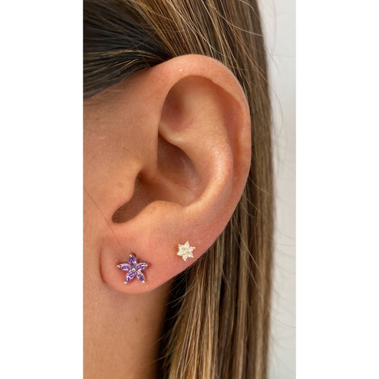 Aretes URTINA Lila