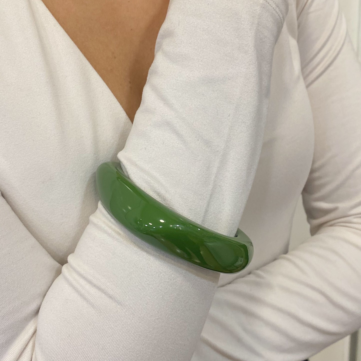 Pulsera AKZI Verde Mate