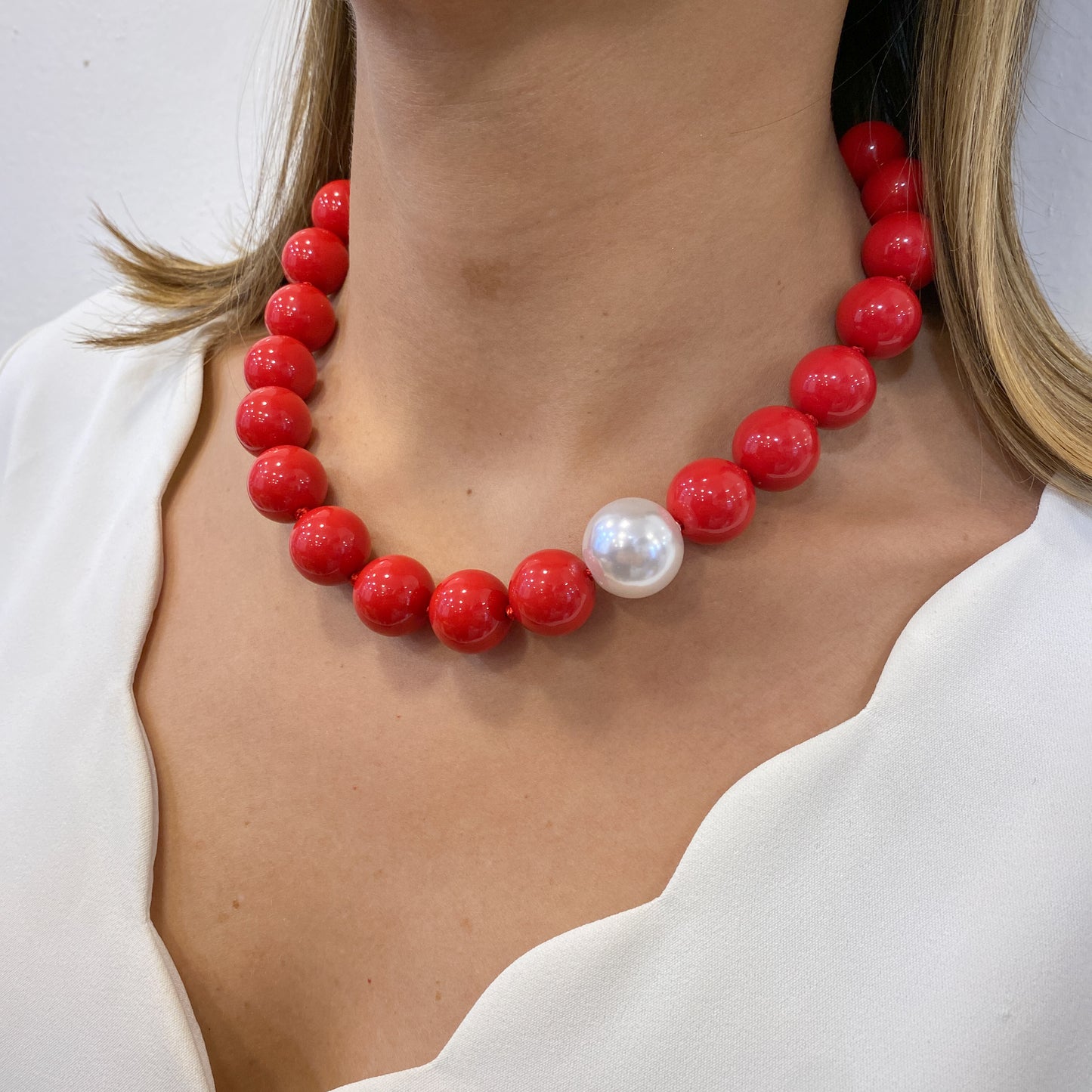Collar VILYA Rojo