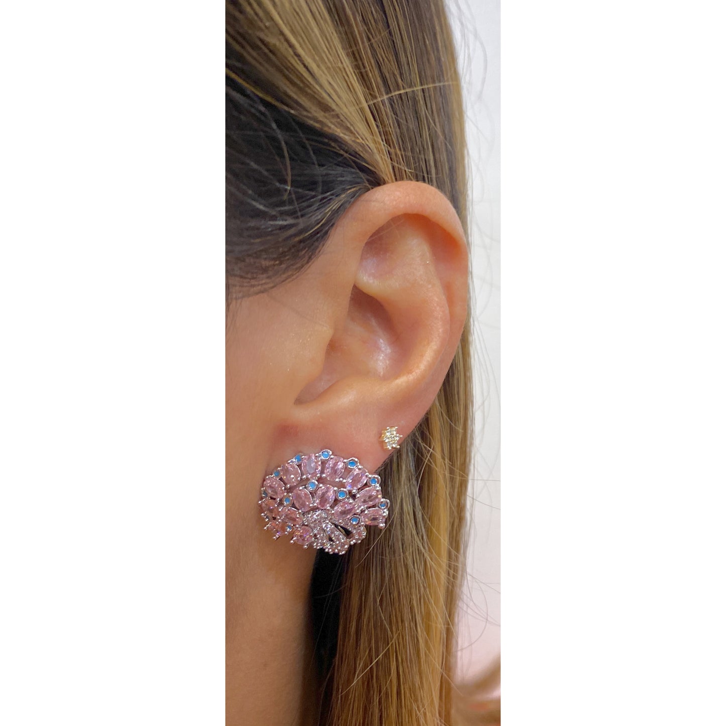 Aretes AVADI Rosado