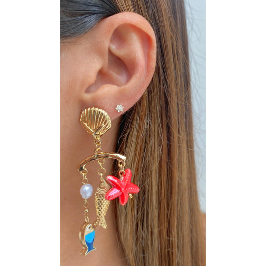 Aretes CELUM 🐟 ❤️