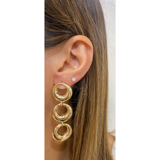 Aretes LARDY Dorados